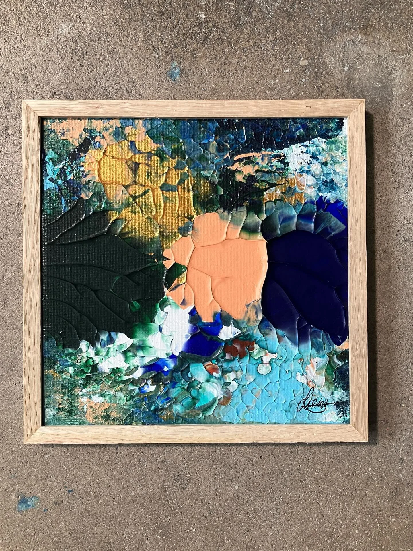 Cosimo 13, 2023
20x20 cm, Acryl auf Malplatte