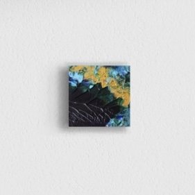 Cosimo 11 I 2023 I 10x10x0.4cm I Acryl auf Malplatte