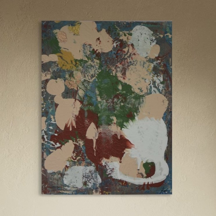 WLLW 15 I 2023 I 60x80x0.4 cm I Acryl auf Malplatte