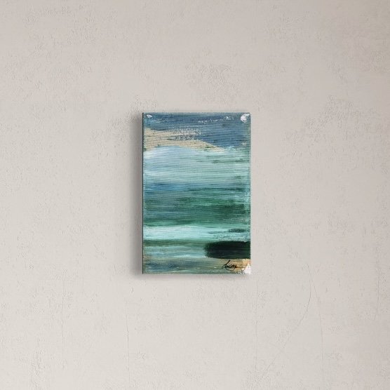 Harmonii 7 I 2023 I 20x30x1.6 I Acryl auf Leinwand