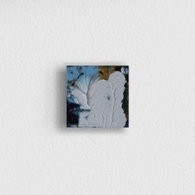 Cosimo 10 I 2023 I 10x10x0.4cm I Acryl auf Malplatte