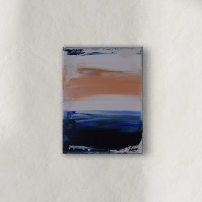 Verstecktes Glück 1 I 2023 I 18x24x1.6 cm I Acryl auf Leinwand I VERKAUFT