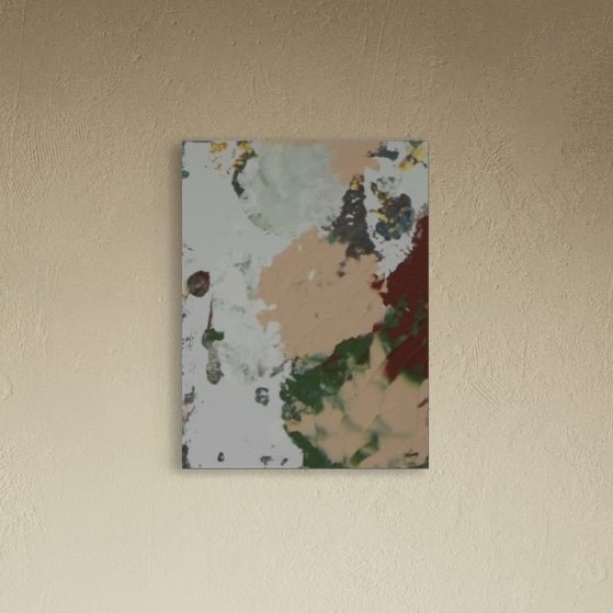 WLLW 13 I 2023 I 30x40x0.4 cm I Acryl auf Malplatte