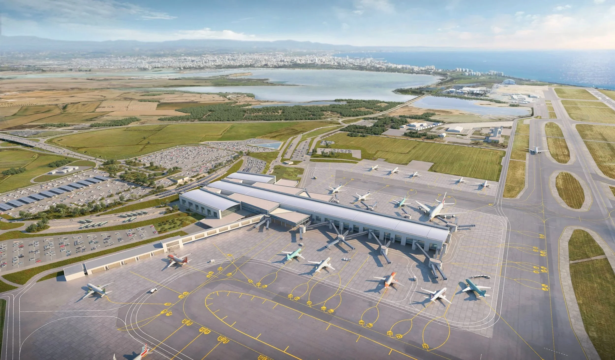 Ameller Dubois & Associés - 
Aéroports de Larnaca et Paphos - Chypre