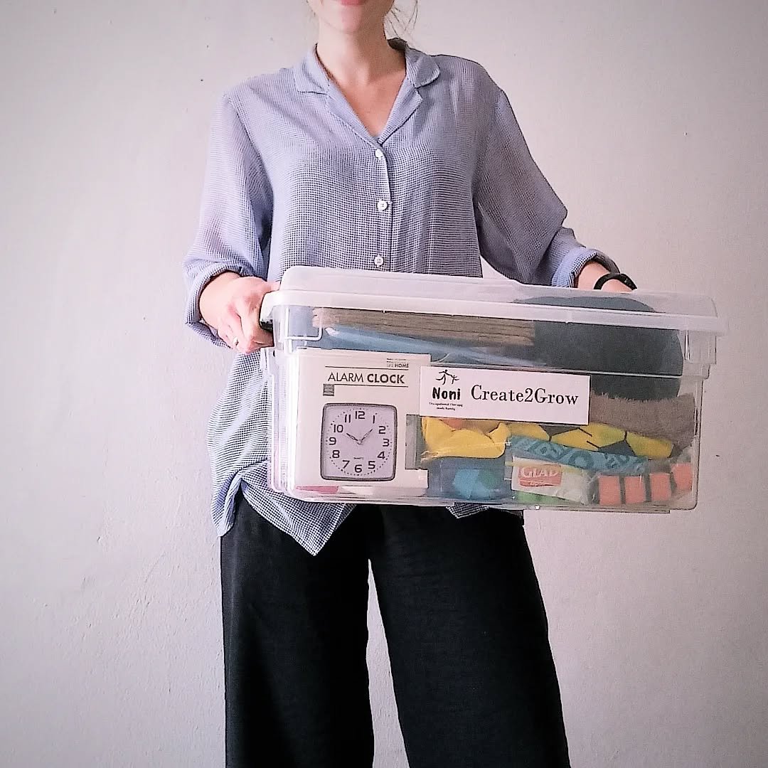 Welcome the Create2Grow Box 📦 🎨 🏀
Your &quot;one-stop&quot; therapy group starter pack!
#occupationaltherapy
#costeffectivesolutions 
#resourceful 
#creativetherapy