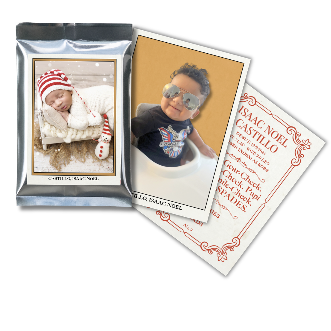 Turning Family Memories into Trading Cards