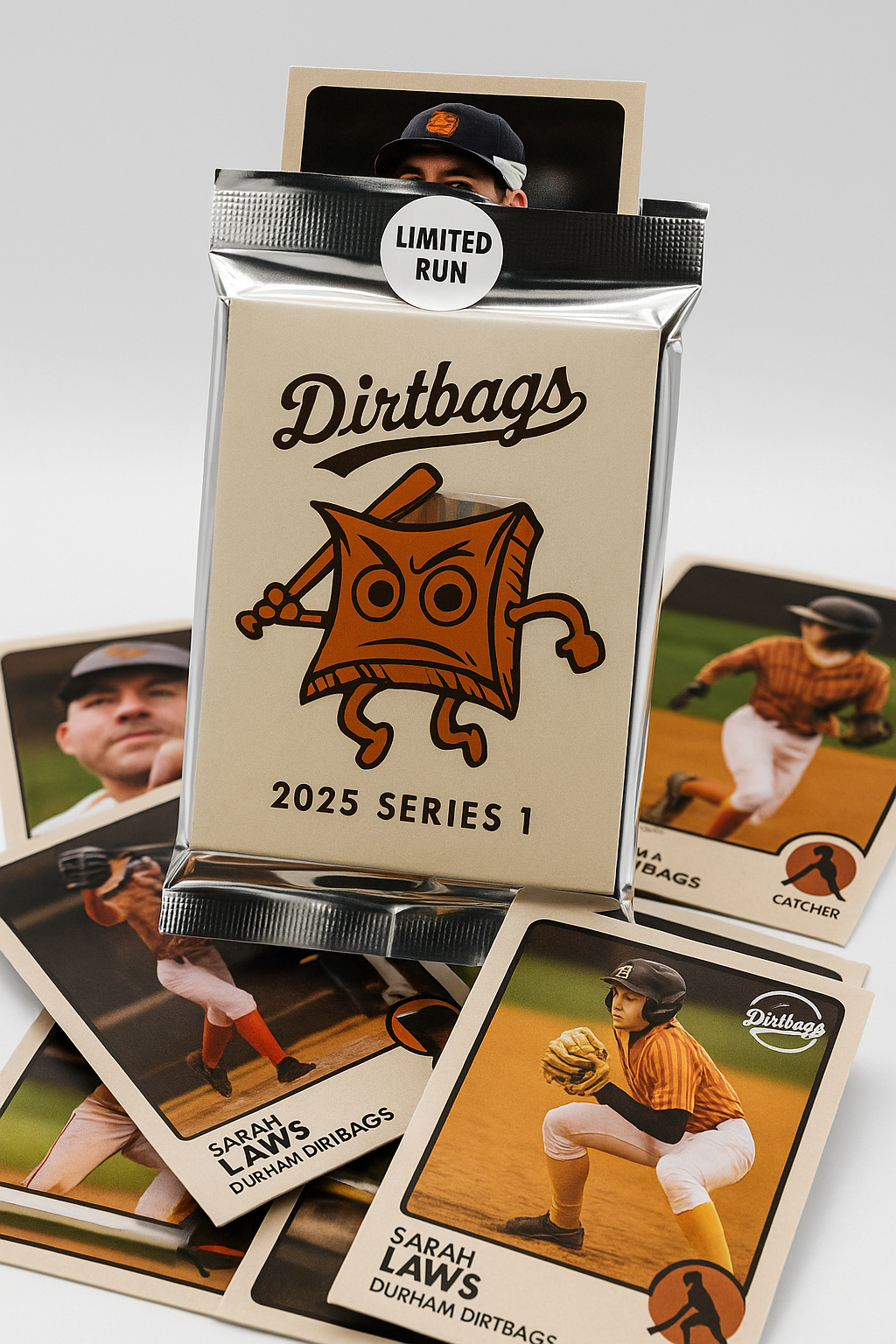 Designing the Durham Dirtbags Team Set and Foil Packs