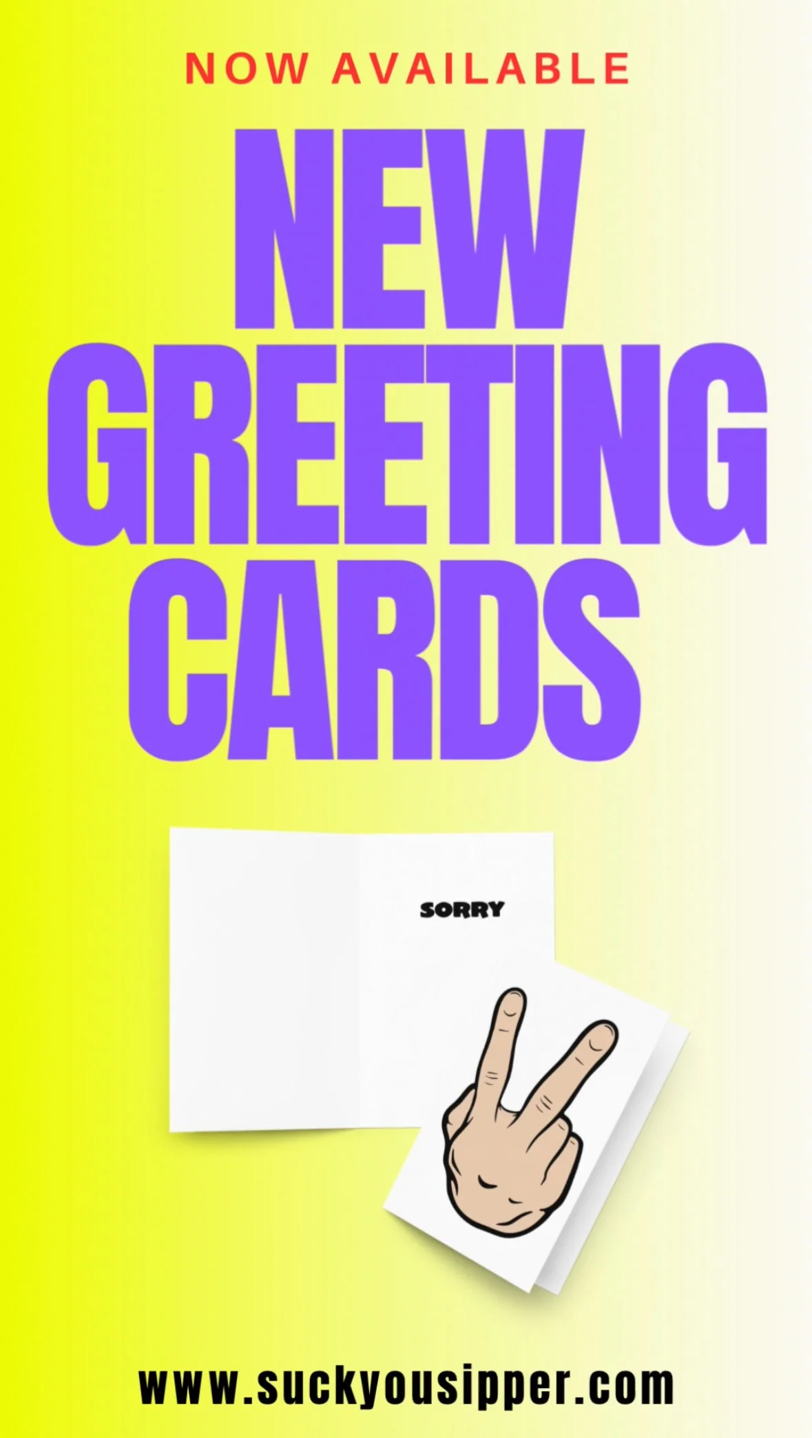 Peace sign card