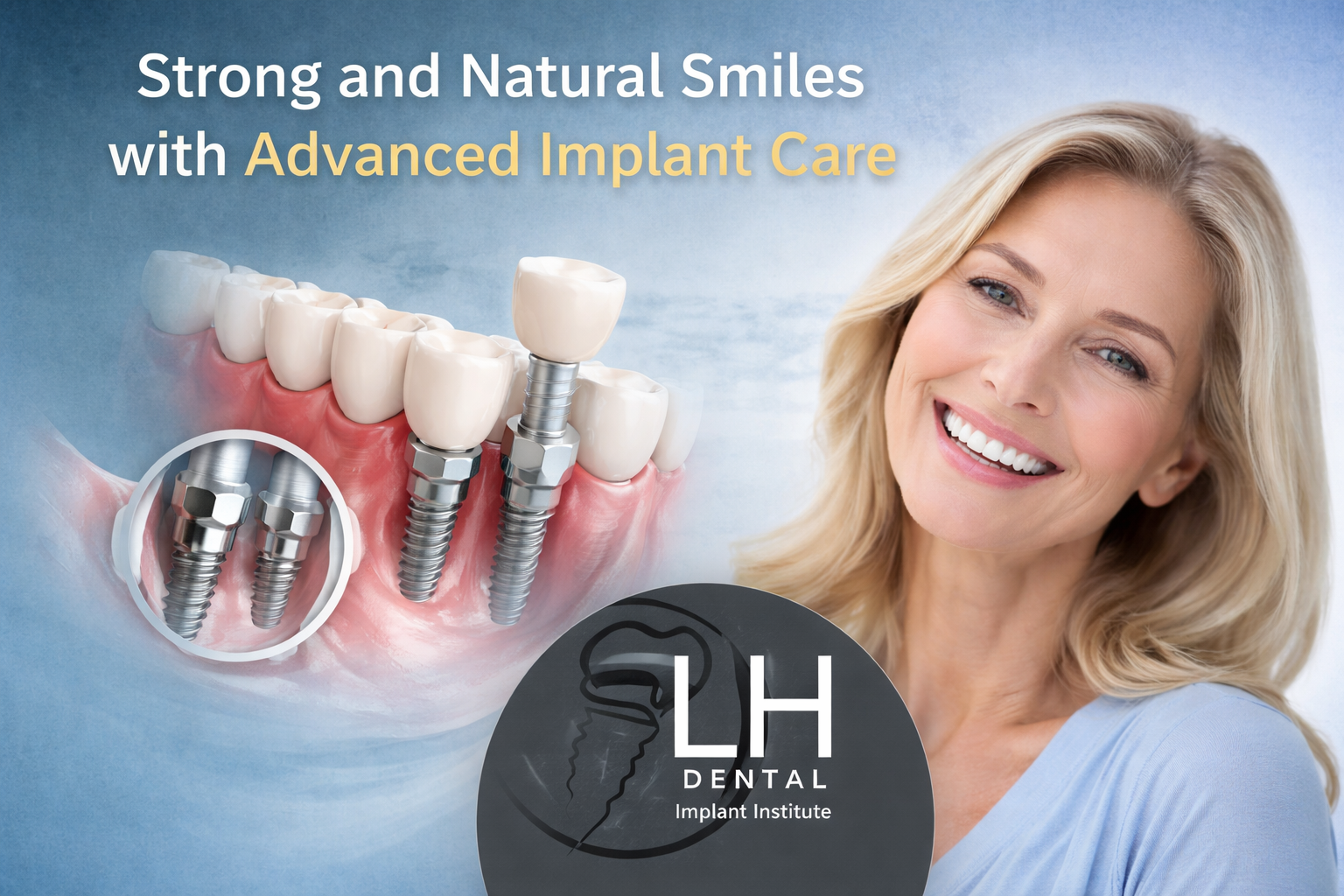 Strong and Natural Smiles with Advanced Implant Care