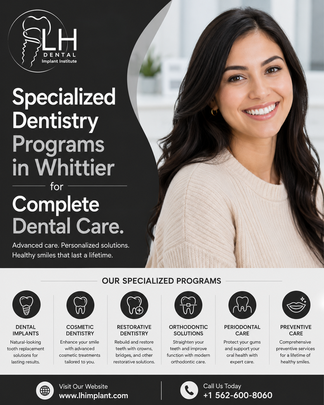 Specialized Dentistry Programs in Whittier for Complete Dental Care