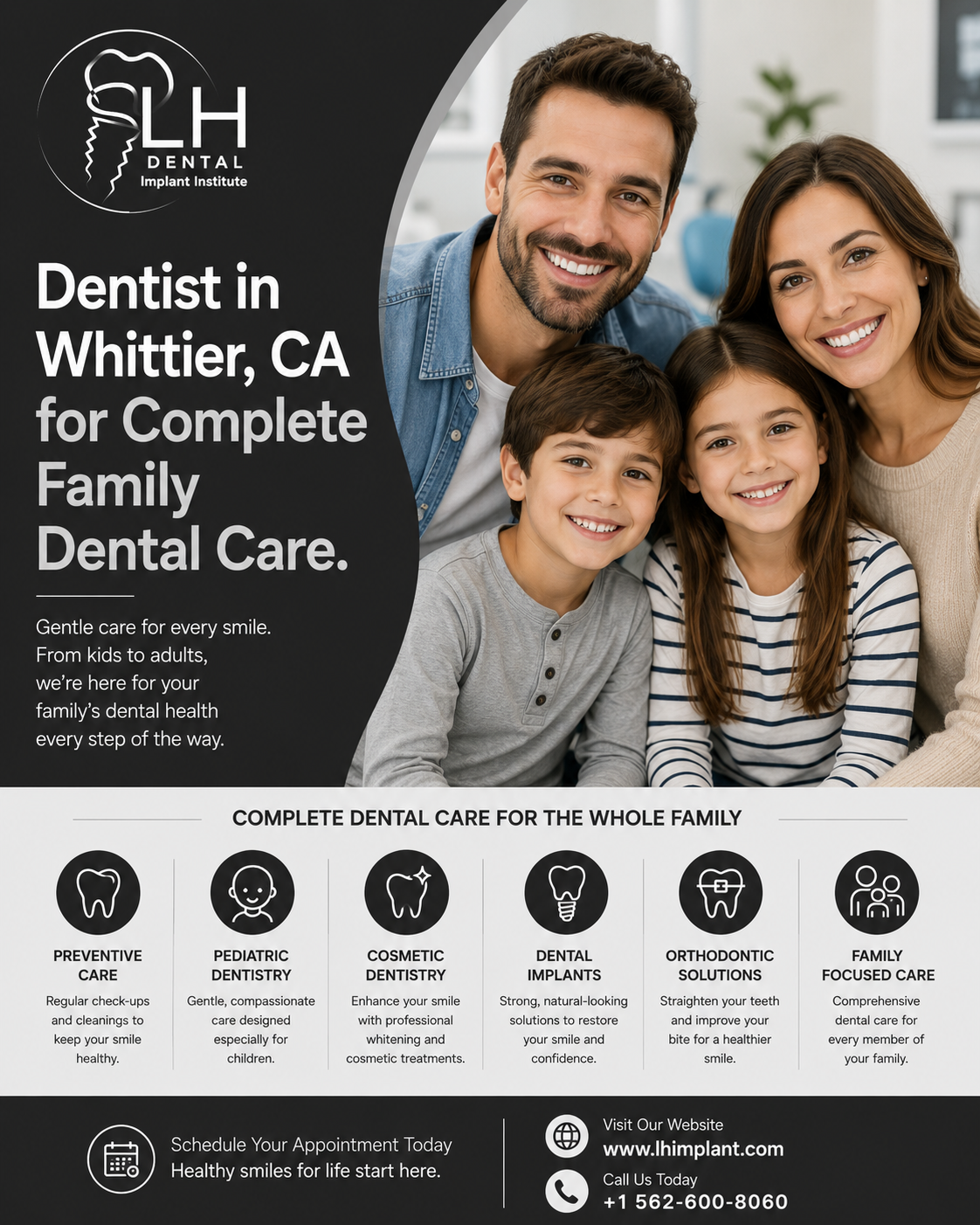 Dentist in Whittier, CA for Complete Family Dental Care