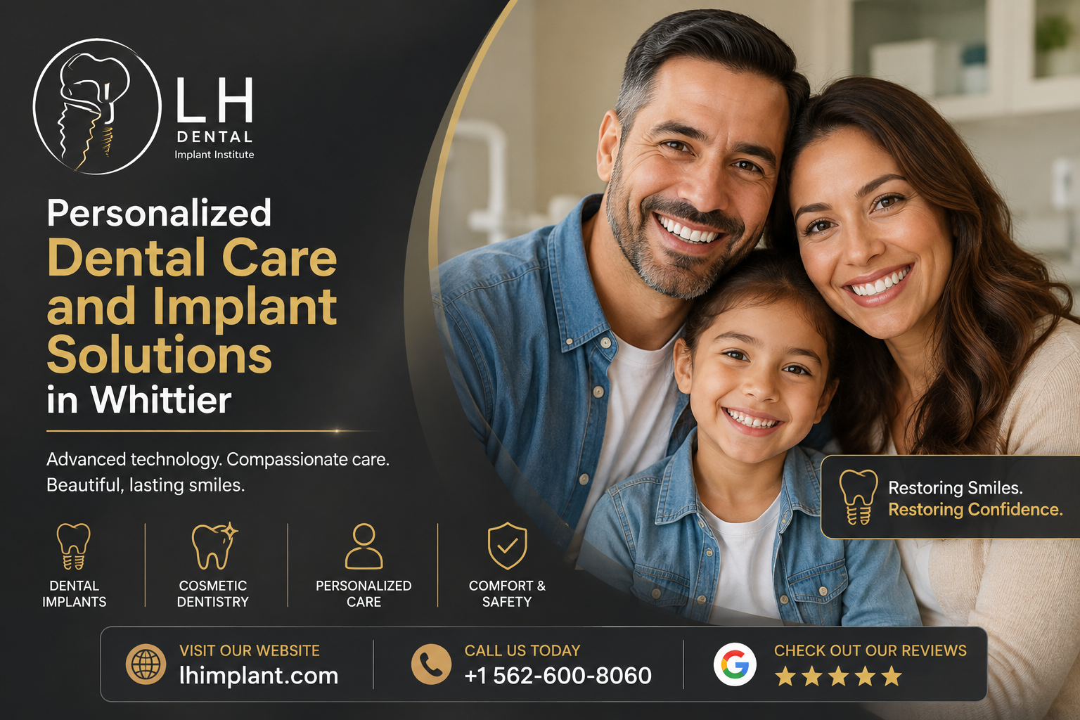 Personalized Dental Care and Implant Solutions in Whittier