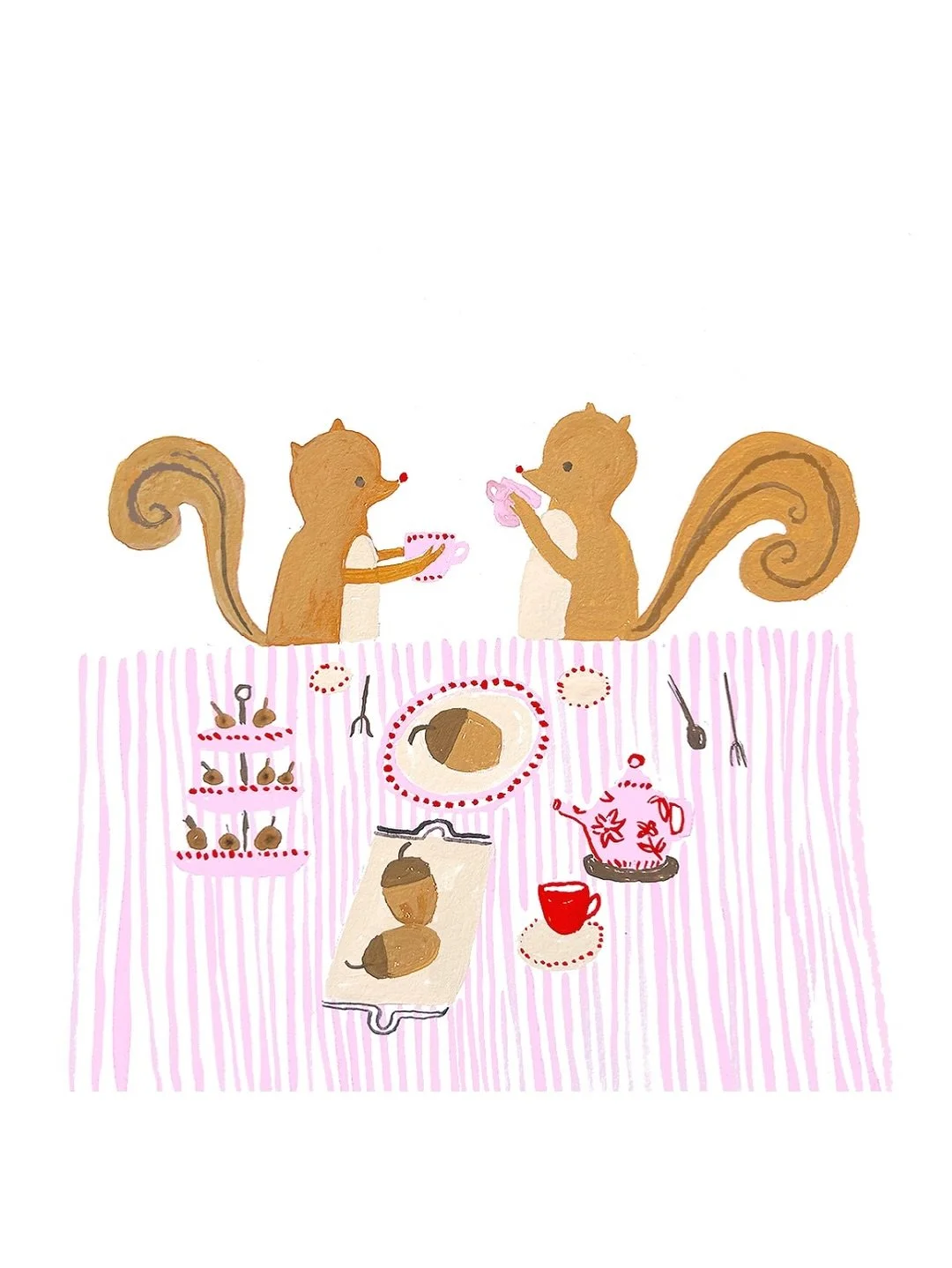 01. ACORN for #peachtober25 🐿️💛🫖

I told myself I was going to sit out of peachtober this year- things are SO busy right now with client work and getting prepped for baby due this month! But then I saw everyone&rsquo;s acorn pieces today and I had