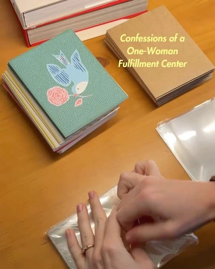 The story of why I&rsquo;m outsourcing my printing now and why the heck I didn&rsquo;t do it sooner!

The last few months have been really good for business and also really good at exposing the limits of my current business plan. Mom by day, card man