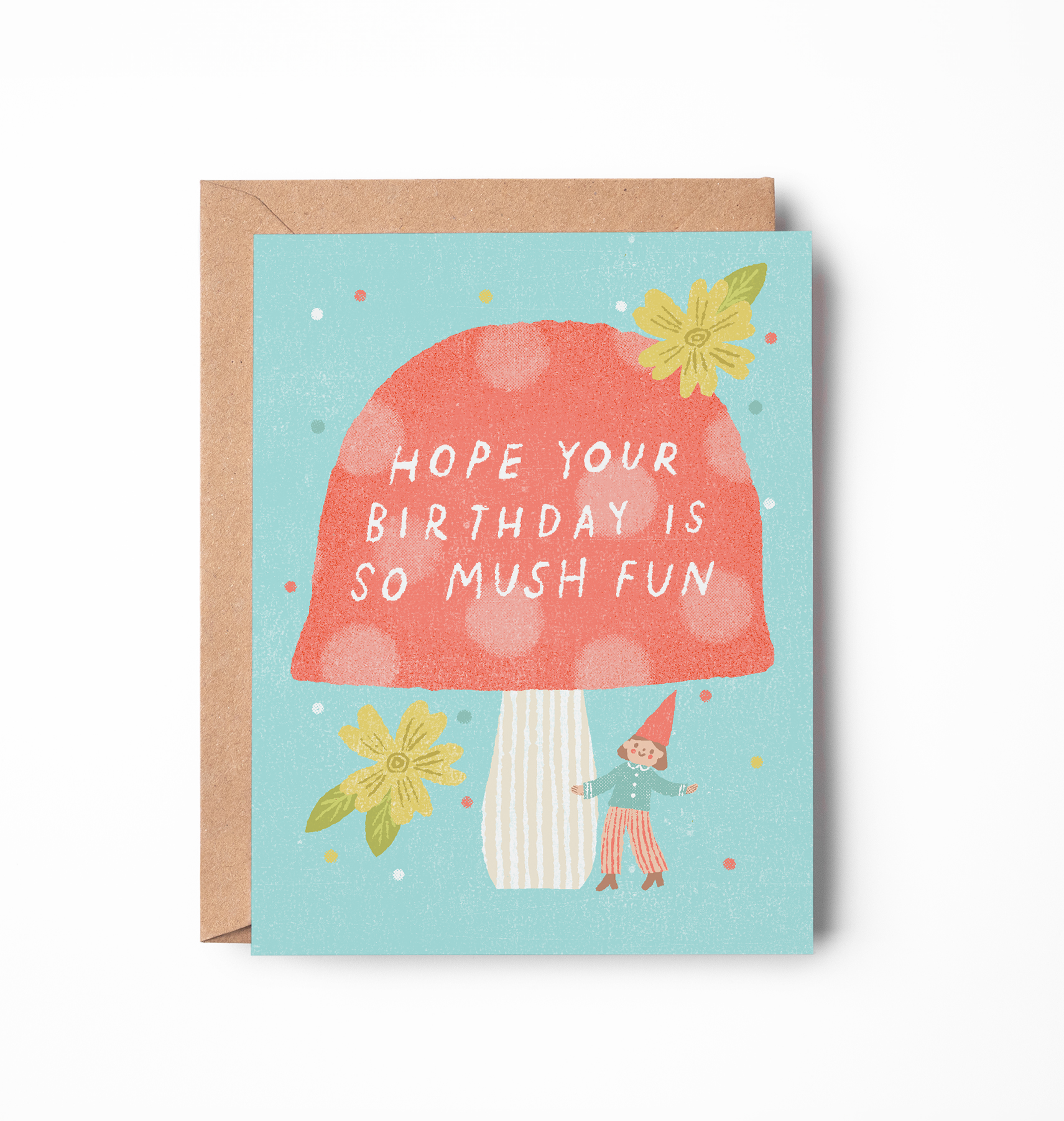 Mushroom Birthday Card