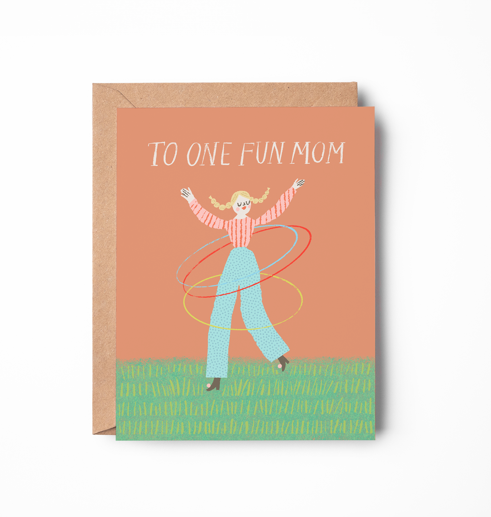 Fun Mom Hula-Hoop Card