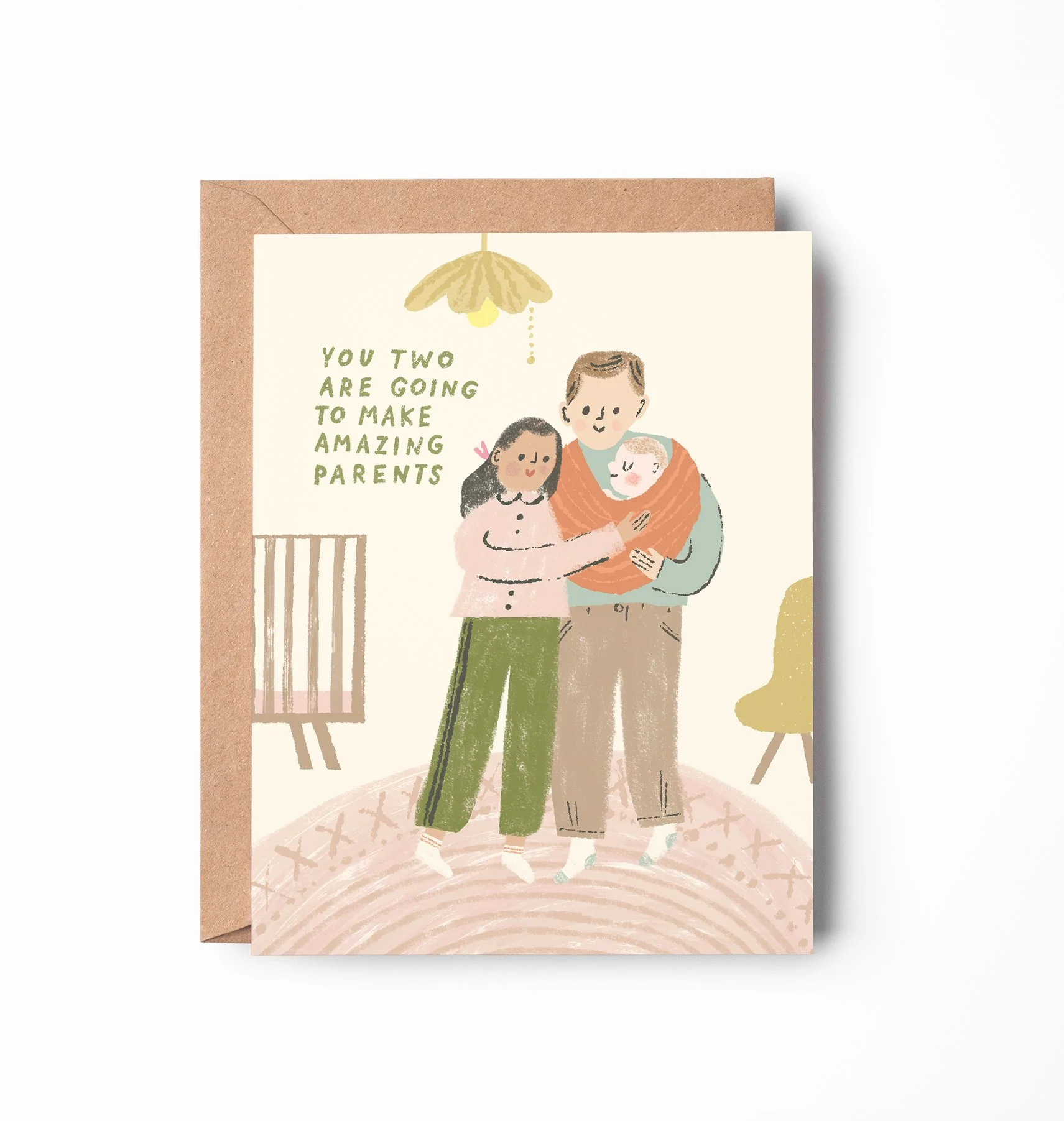 Amazing Parents New Baby Card