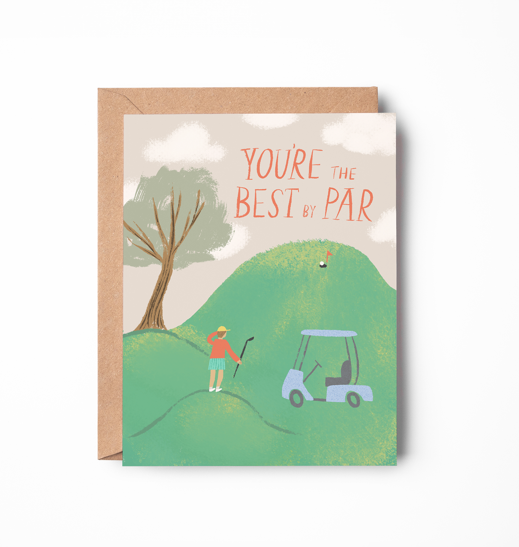'You're The Best By Par' Card