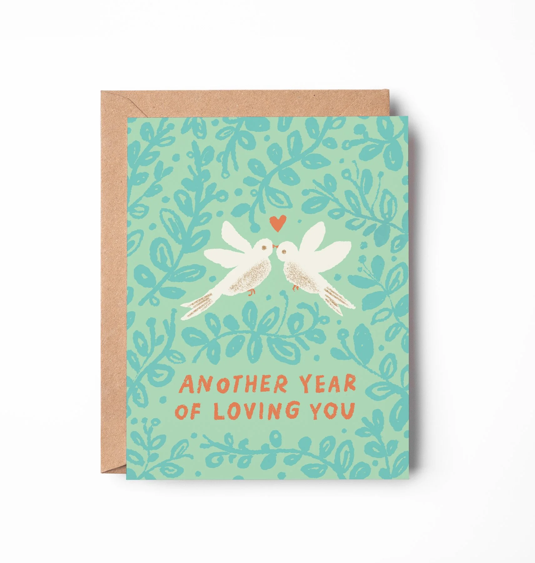 Anniversary Love Birds Card