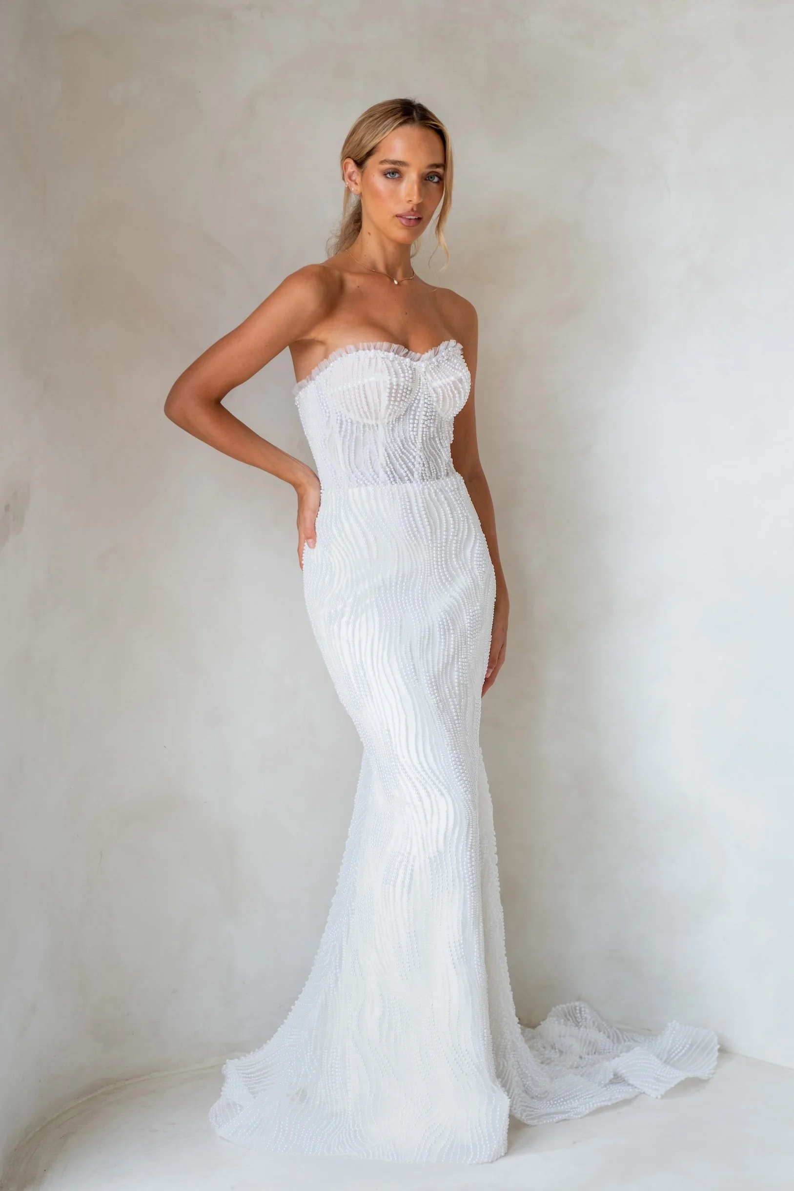 Pearl Wedding Dress in Wichita