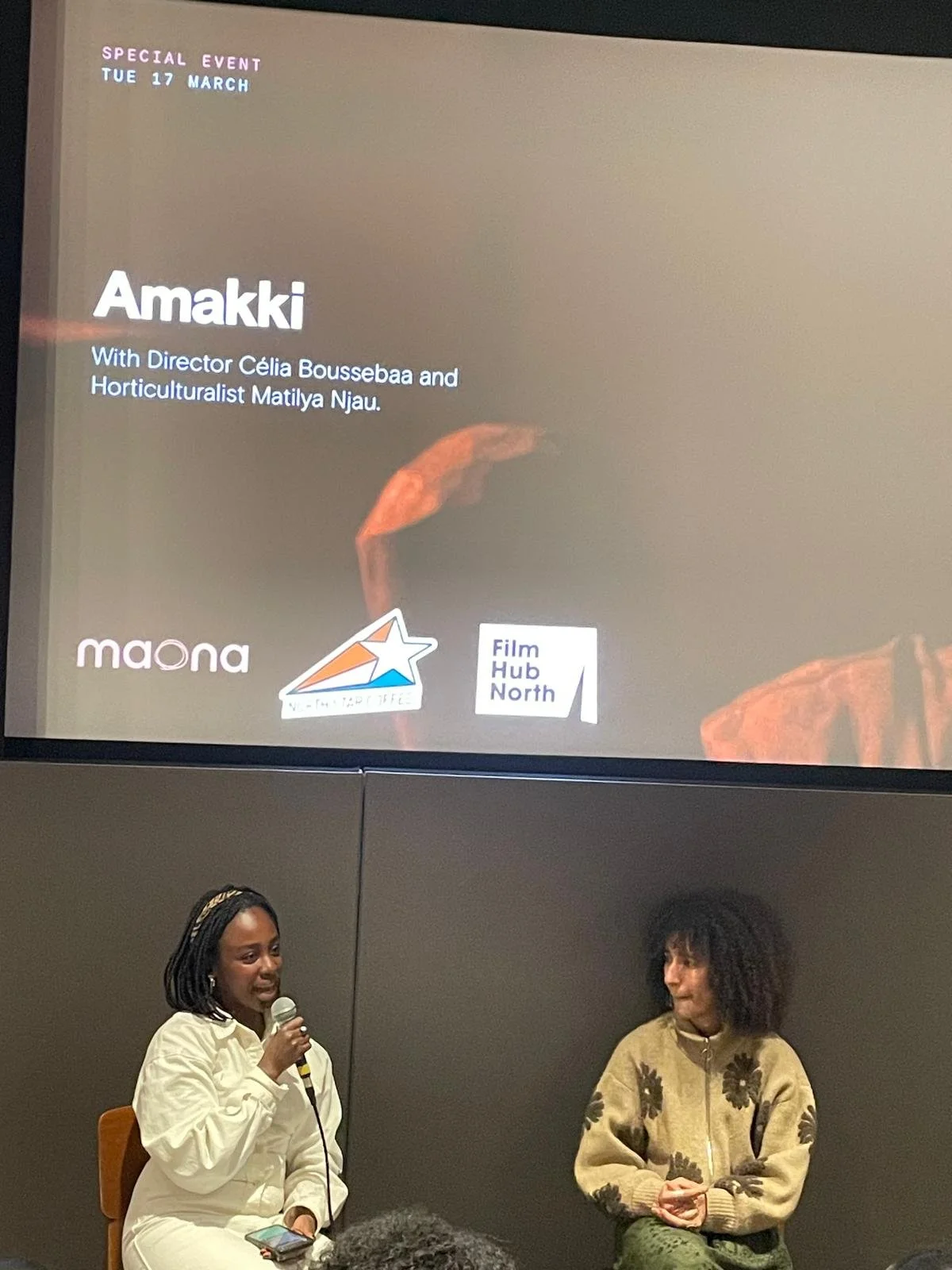 Coffee ceremony and facilitation of director's Q&A for the film Amaaki at Hyde Park Picture House, Leeds, 2026

Click the image to read my reflections on the film. 
