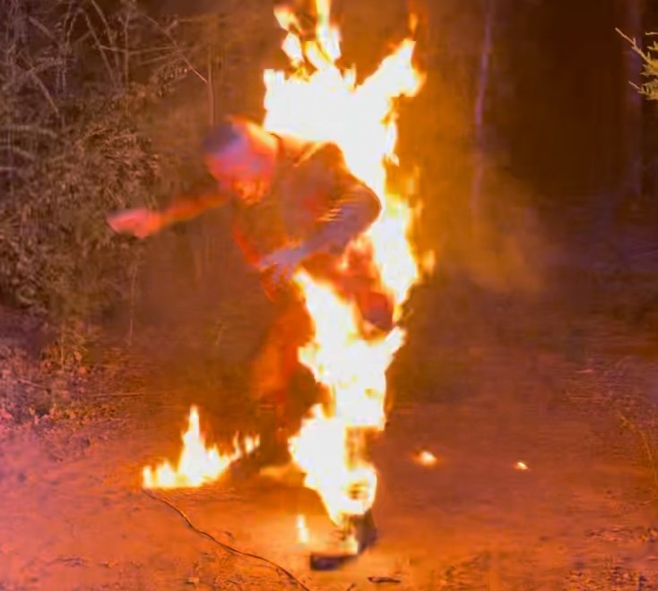 Fire Stunt Training &amp; Action