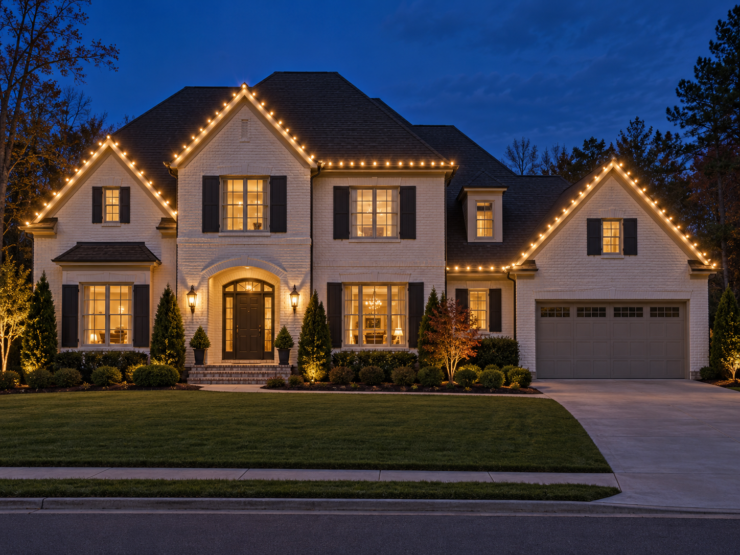 Essential Christmas Installation AI reference image