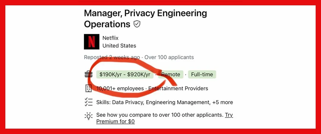 Ridiculous Salary Ranges