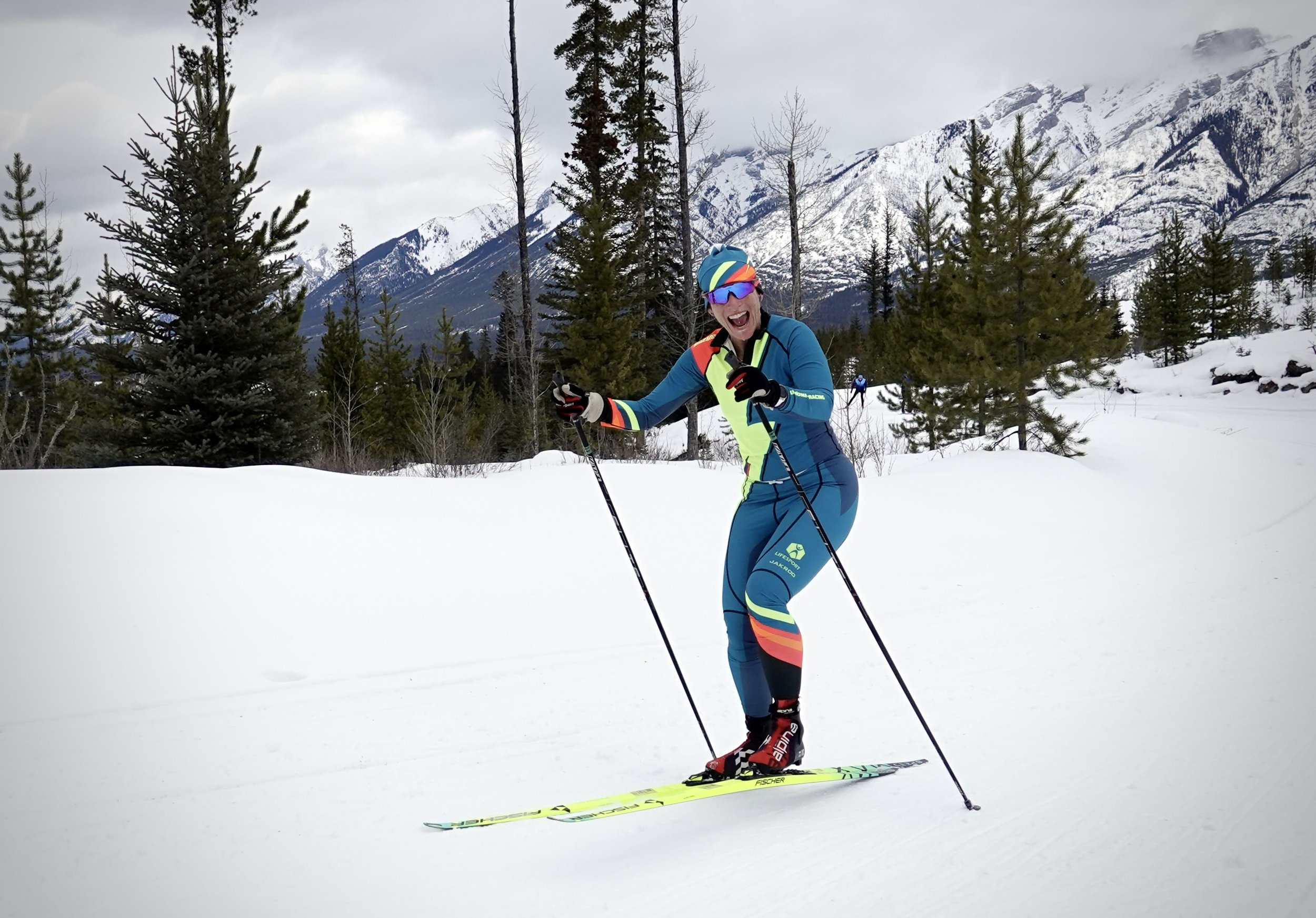 Bow Valley Masters Cup - cross-country ski race/loppet at Canmore Nordic Centre, January 11, 2026.