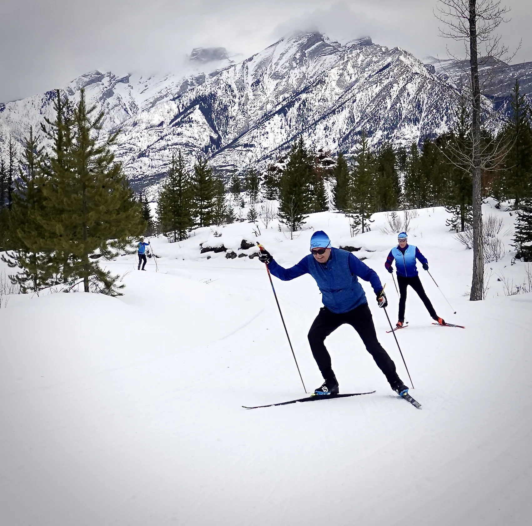 Bow Valley Masters Cup - cross-country ski race/loppet at Canmore Nordic Centre, January 11, 2026.