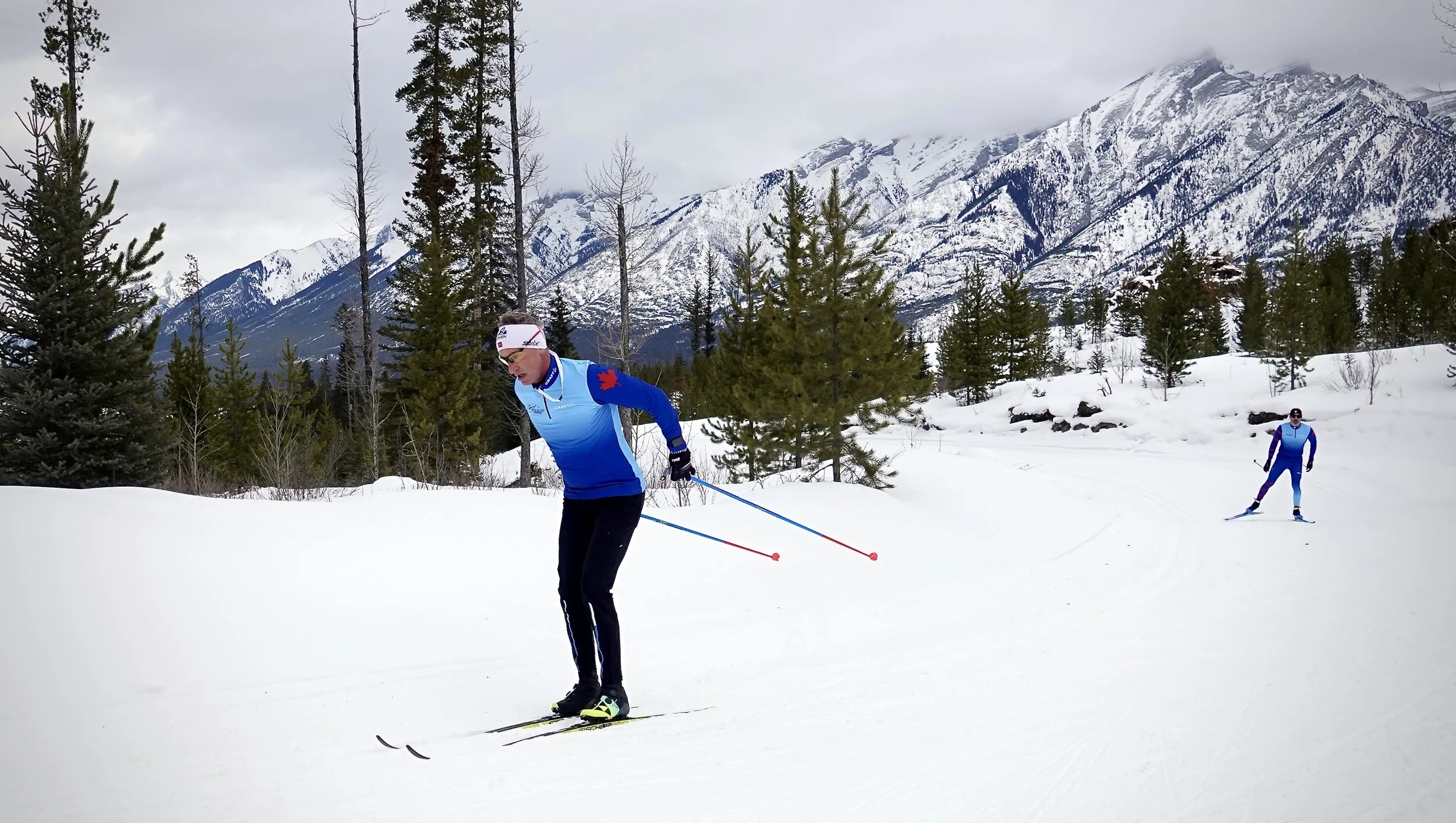Bow Valley Masters Cup - cross-country ski race/loppet at Canmore Nordic Centre, January 11, 2026.