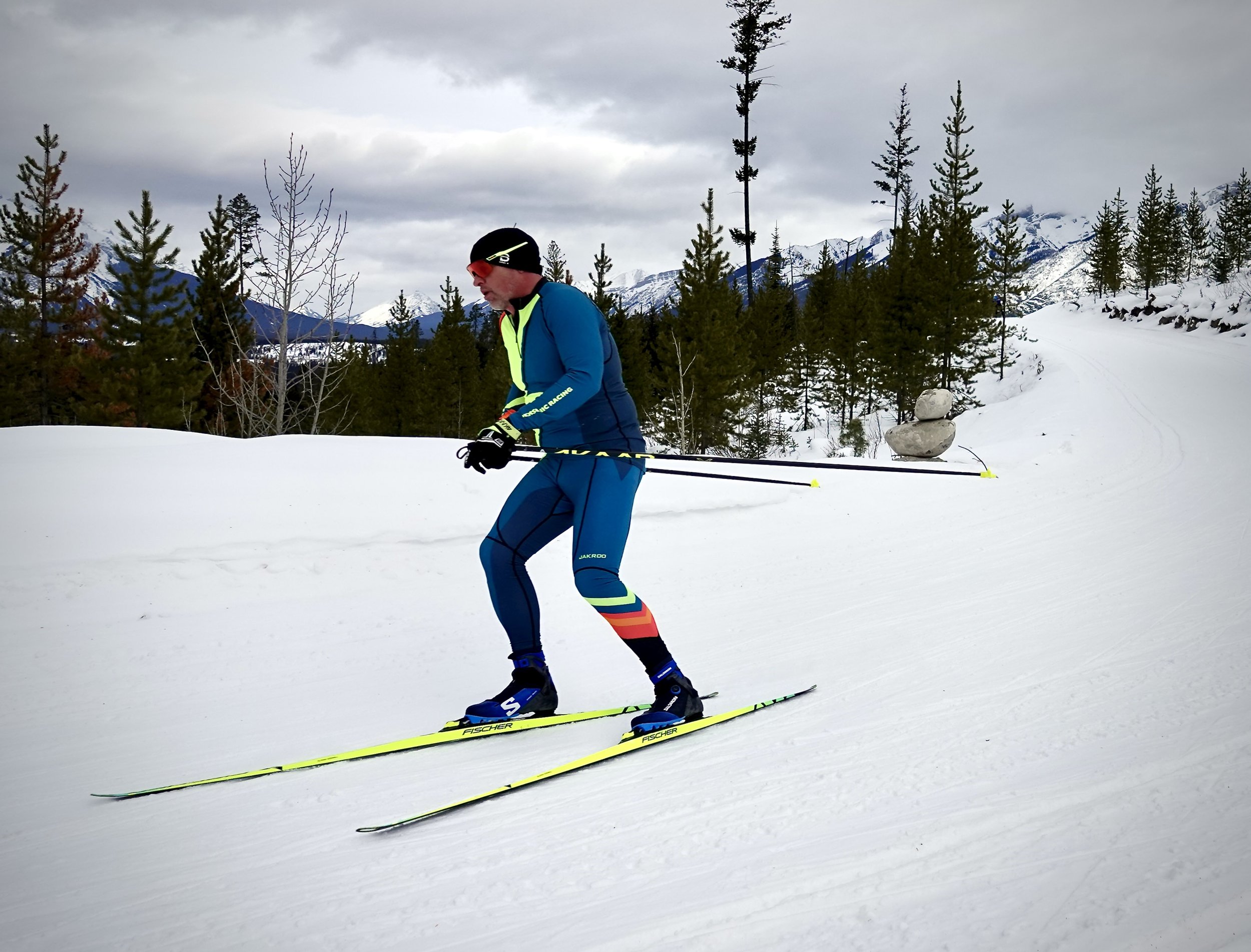 Bow Valley Masters Cup - cross-country ski race/loppet at Canmore Nordic Centre, January 11, 2026.