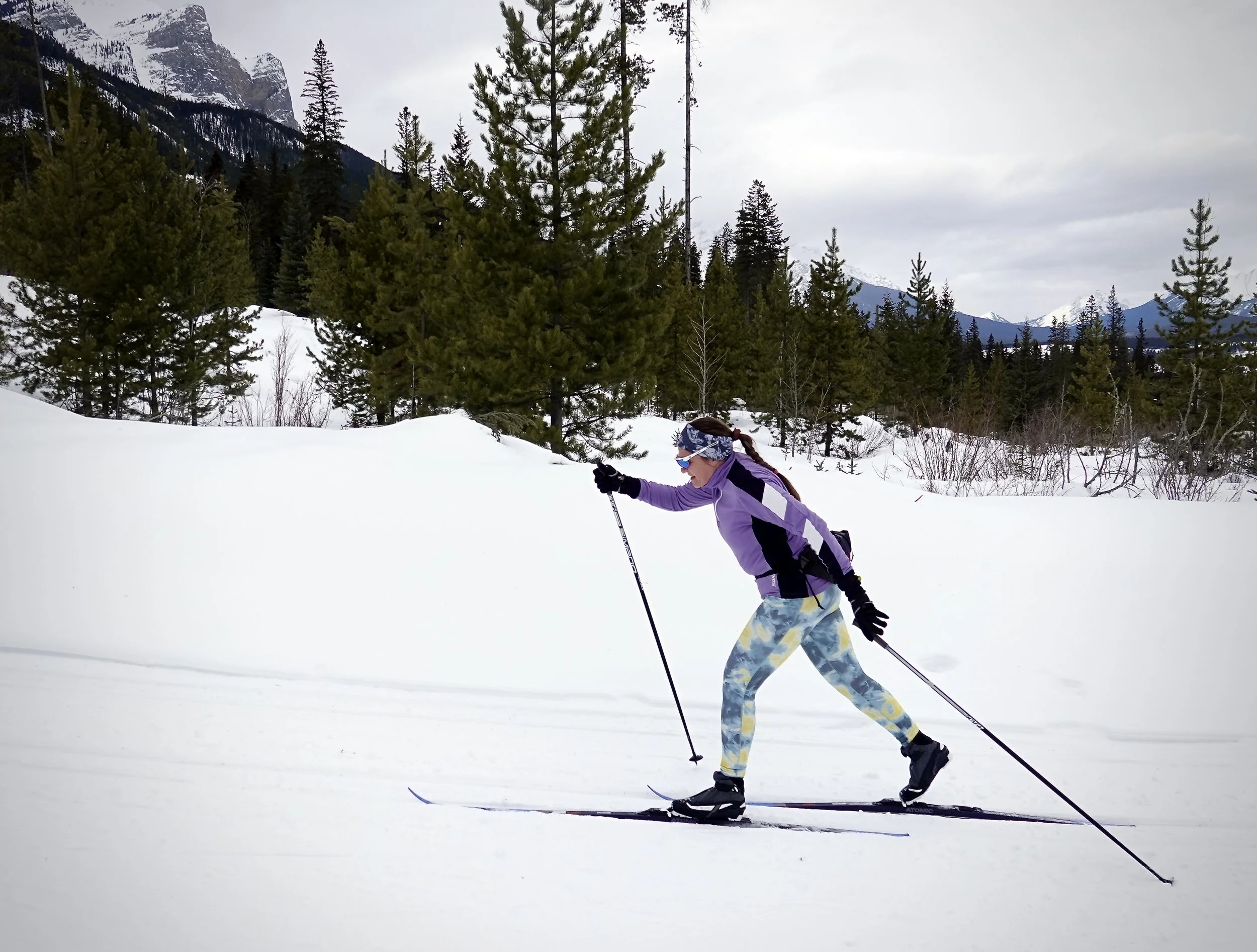 Bow Valley Masters Cup - cross-country ski race/loppet at Canmore Nordic Centre, January 11, 2026.