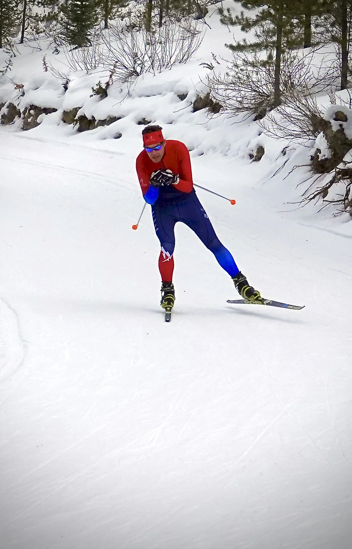 Bow Valley Masters Cup - cross-country ski race/loppet at Canmore Nordic Centre, January 11, 2026.