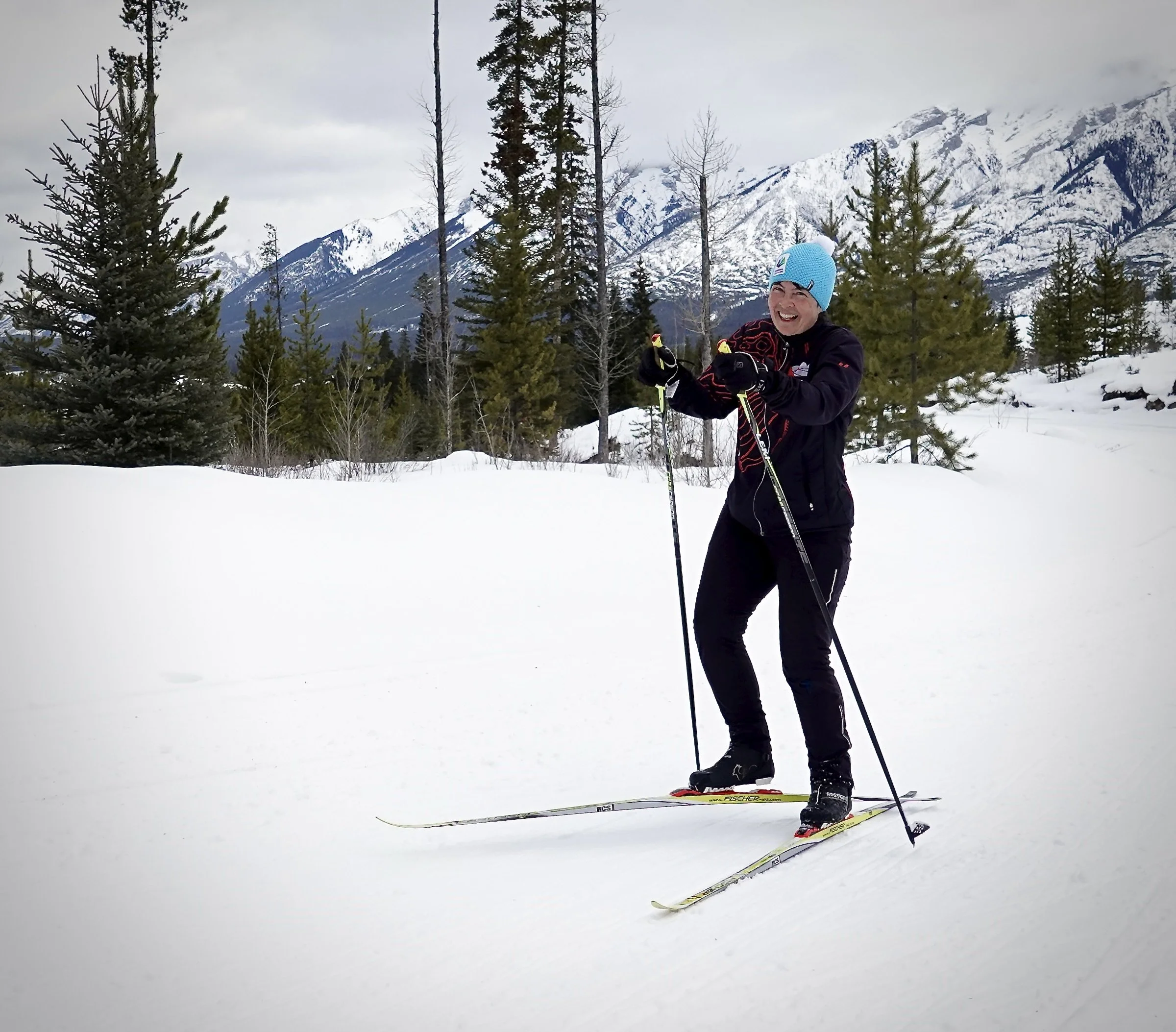 Bow Valley Masters Cup - cross-country ski race/loppet at Canmore Nordic Centre, January 11, 2026.