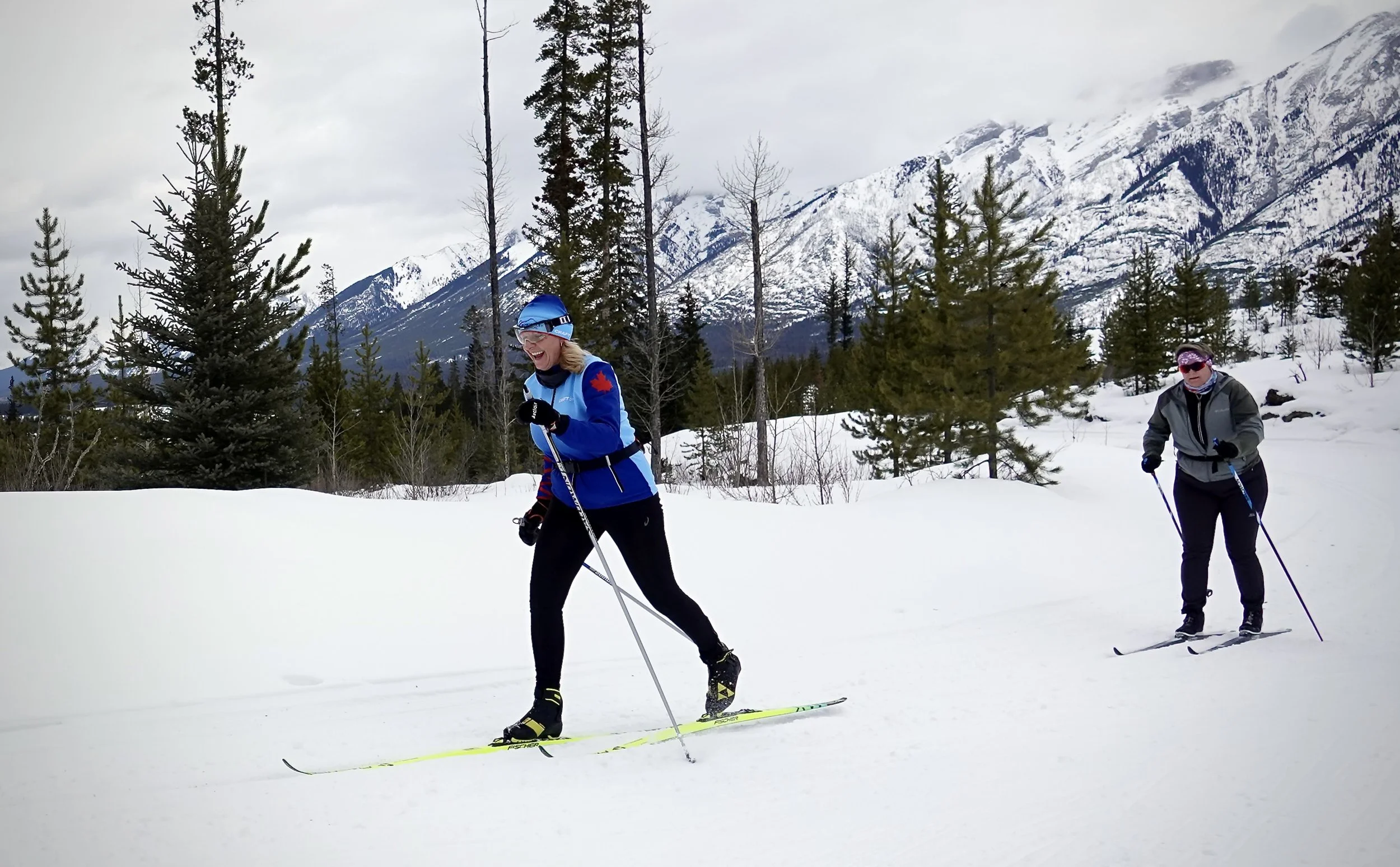 Bow Valley Masters Cup - cross-country ski race/loppet at Canmore Nordic Centre, January 11, 2026.