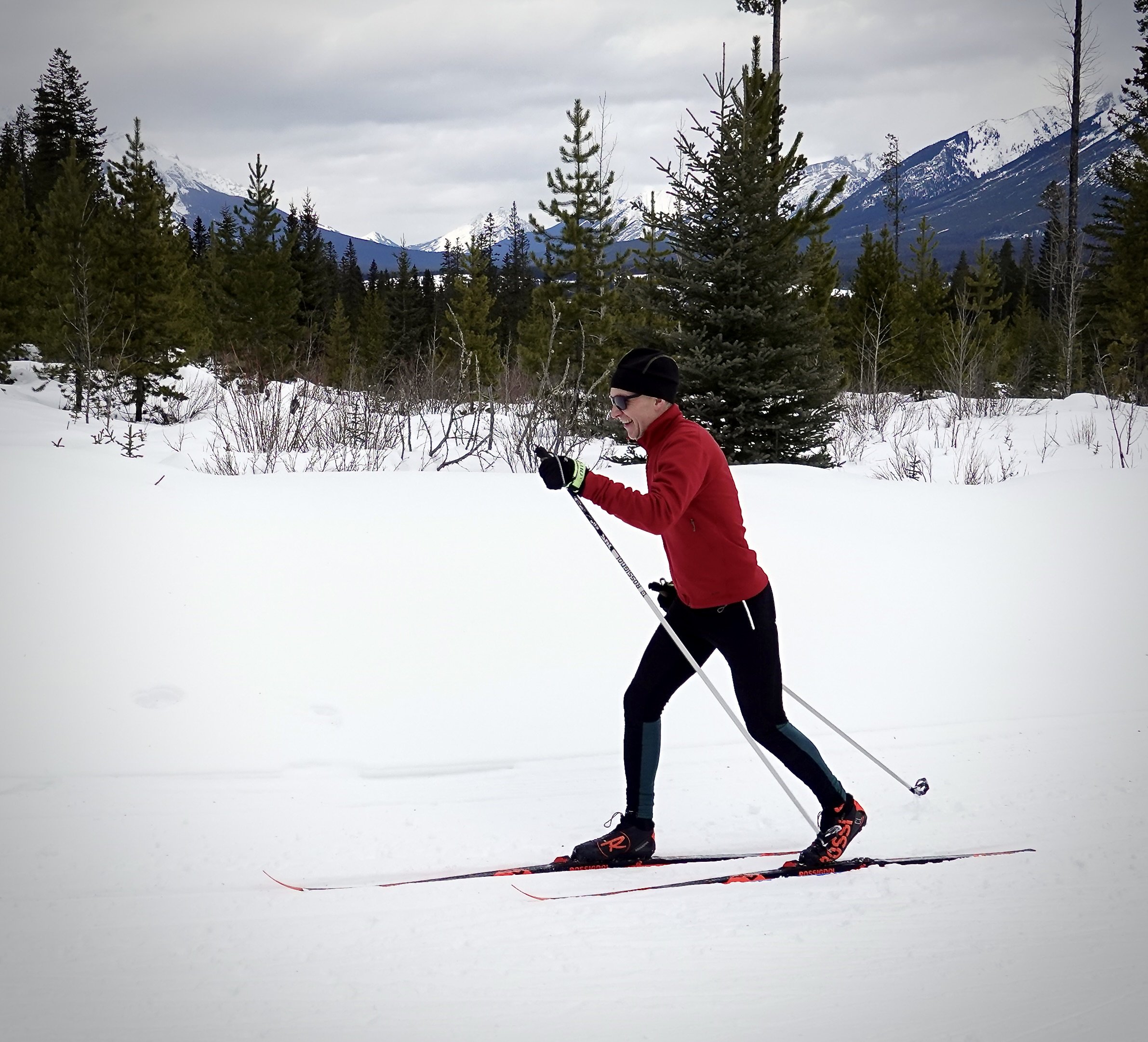 Bow Valley Masters Cup - cross-country ski race/loppet at Canmore Nordic Centre, January 11, 2026.