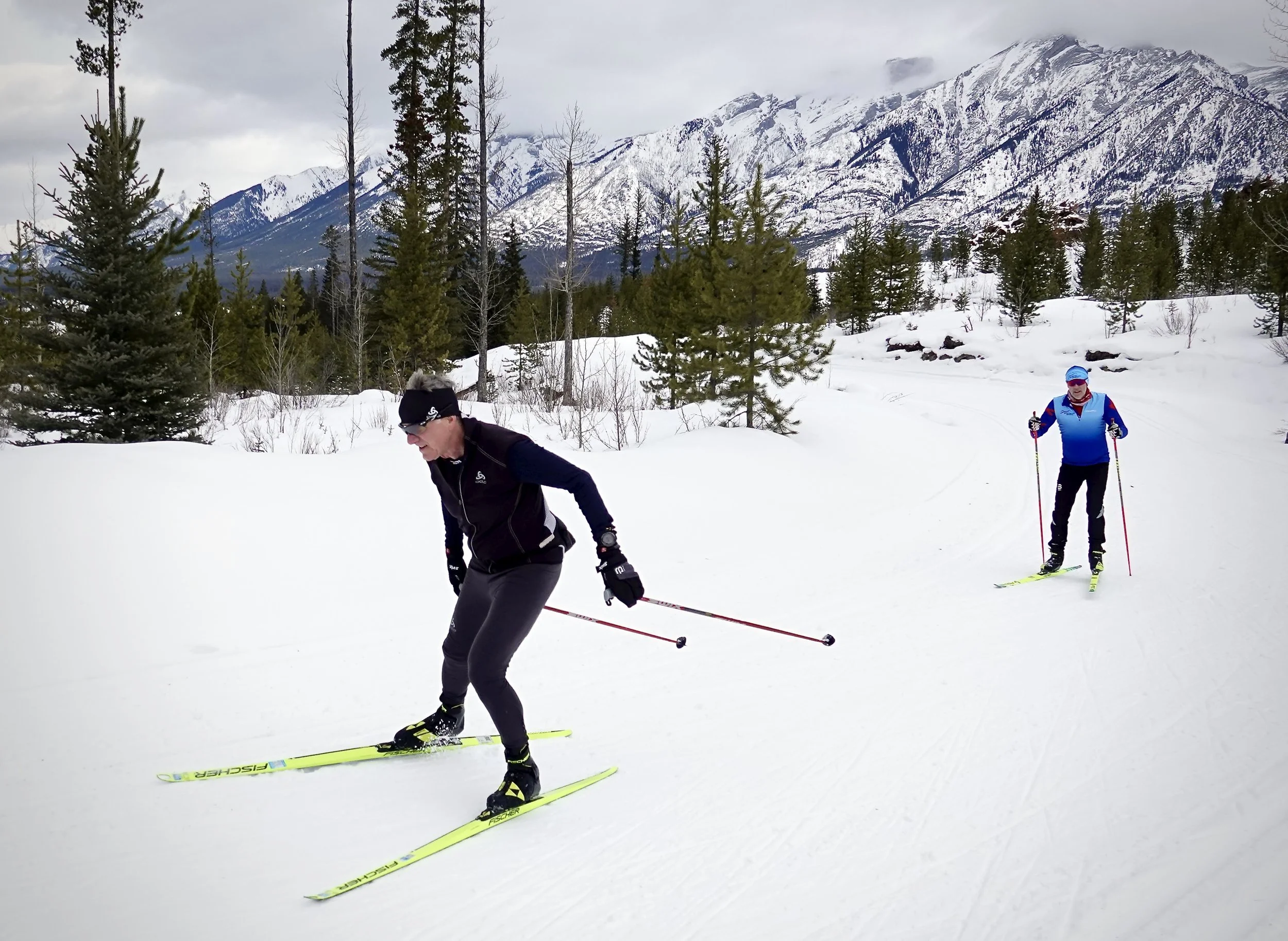Bow Valley Masters Cup - cross-country ski race/loppet at Canmore Nordic Centre, January 11, 2026.