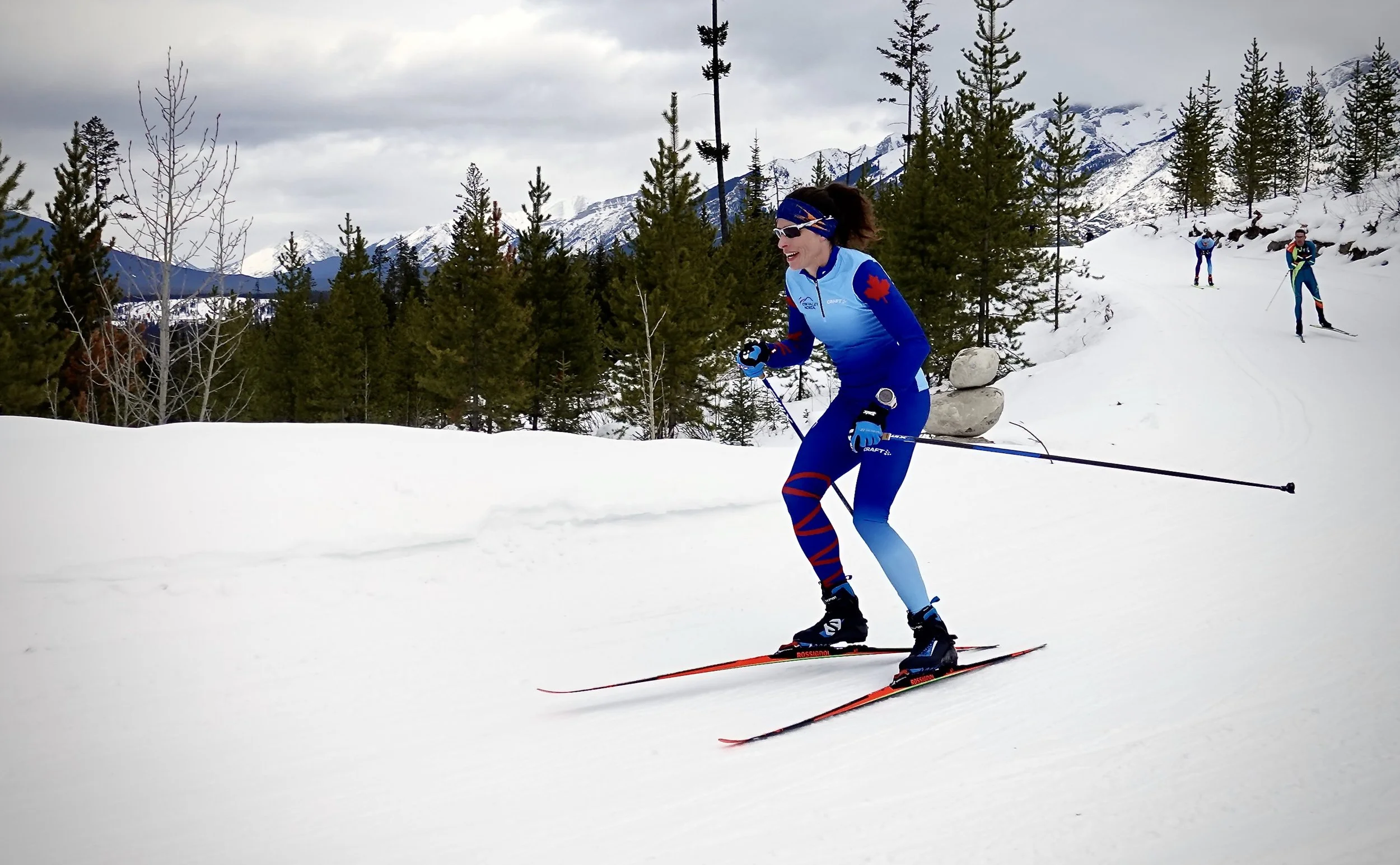 Bow Valley Masters Cup - cross-country ski race/loppet at Canmore Nordic Centre, January 11, 2026.