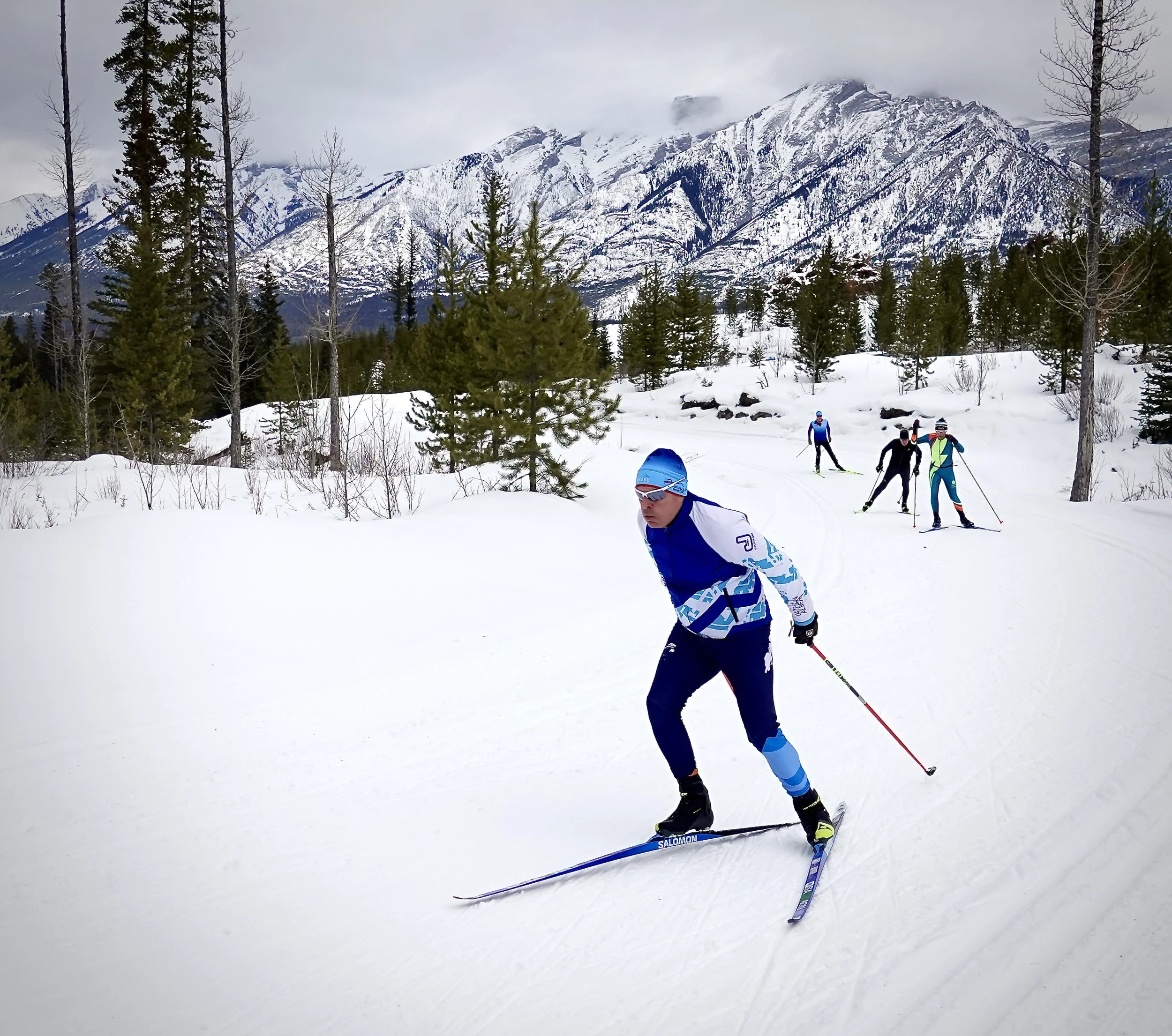 Bow Valley Masters Cup - cross-country ski race/loppet at Canmore Nordic Centre, January 11, 2026.