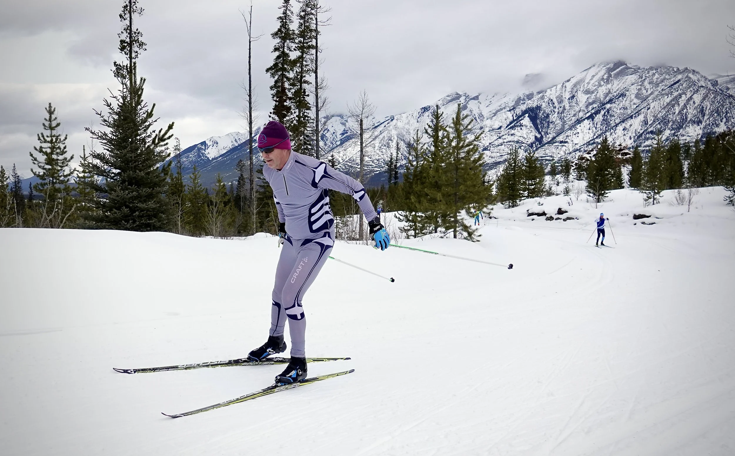 Bow Valley Masters Cup - cross-country ski race/loppet at Canmore Nordic Centre, January 11, 2026.