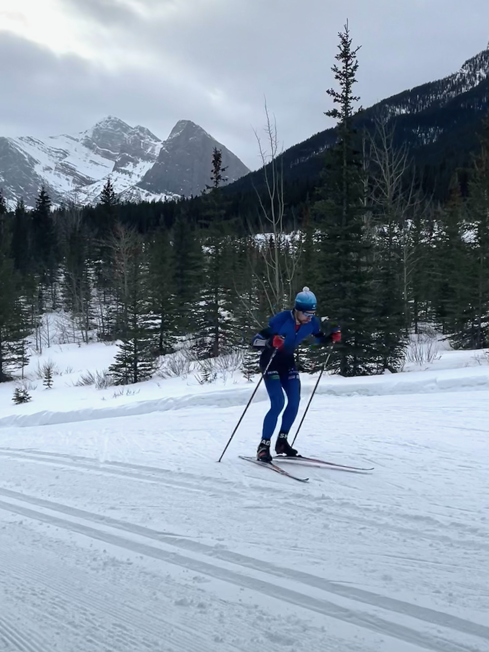 Bow Valley Masters Cup - cross-country ski race/loppet at Canmore Nordic Centre, January 11, 2026.
