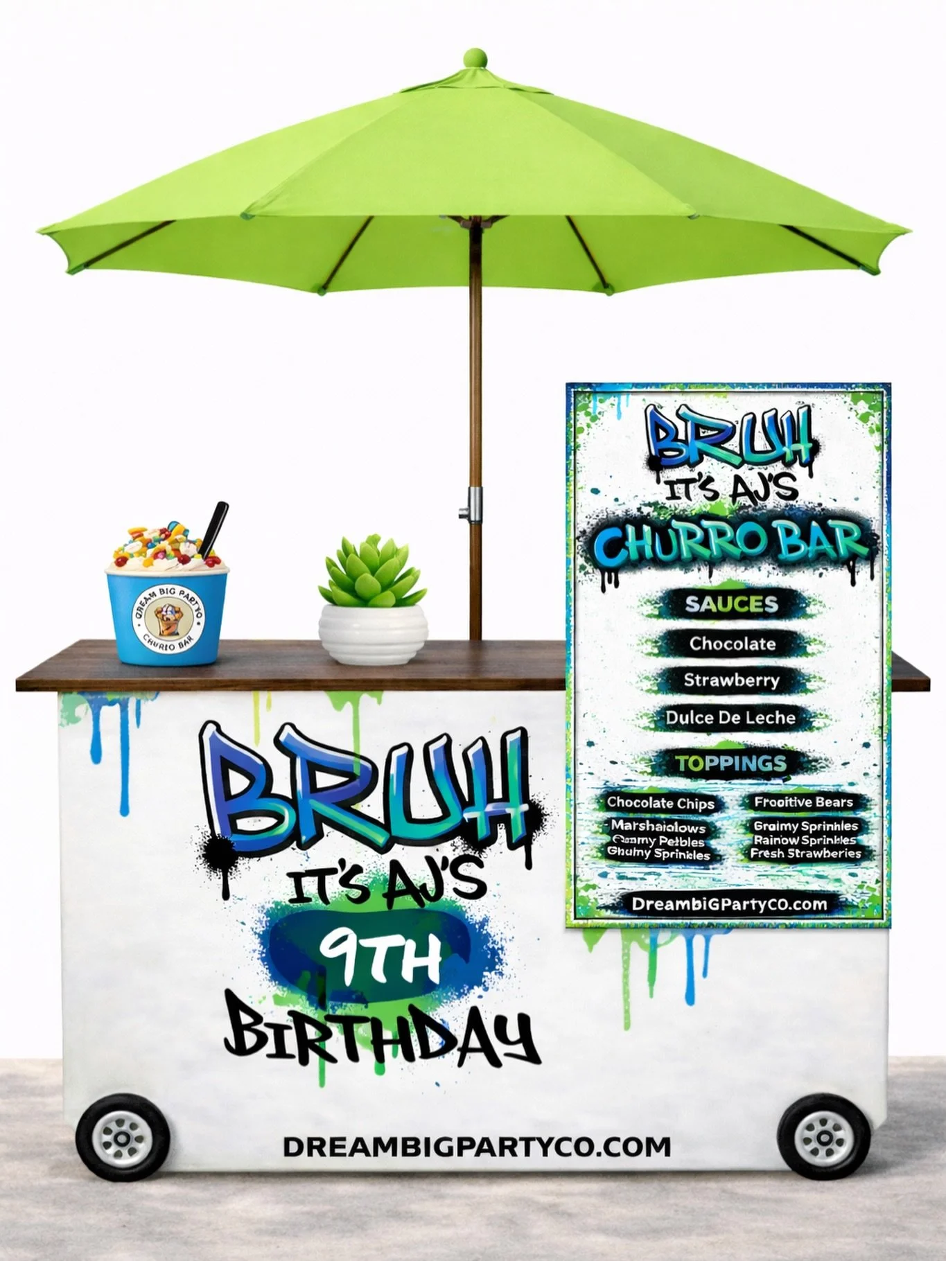BRUH!!! This is going to be a fun one! Happy Birthday, AJ!
#churrocart #churros #bruh #calabasas #dreambig