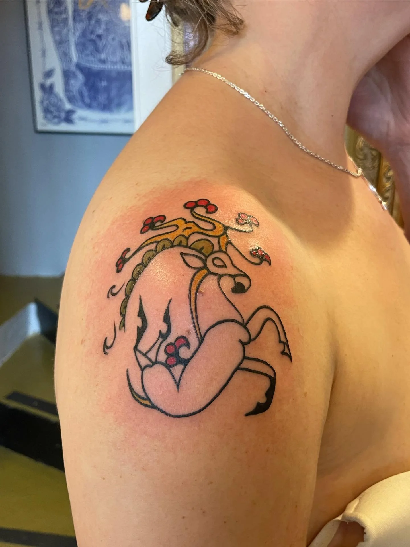 Karin&rsquo;s version av ❄️Sibirian ice maiden&rsquo;s❄️ tatuering!