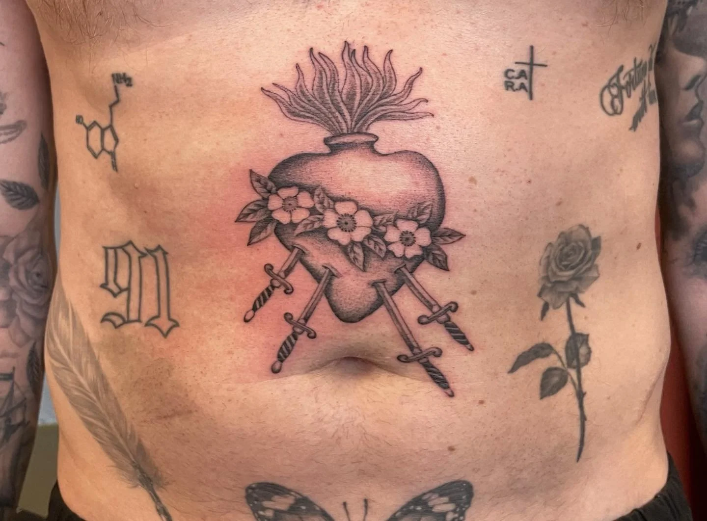 Sacred Heart ❤️&zwj;🔥 Tack Jesper !