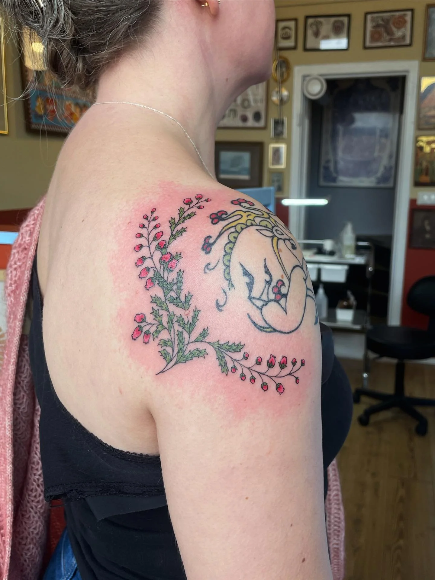 Vi la till lite Ljung ⭐️ Tack Karin