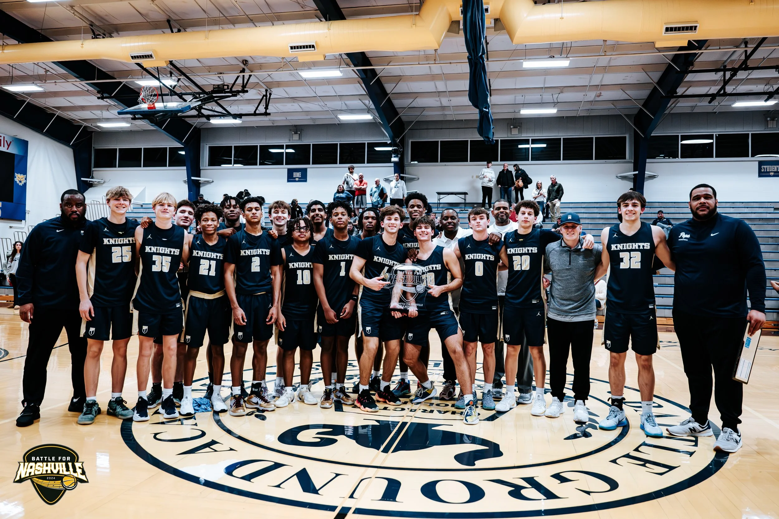 Pope John Paul II Battle for Nashville Champions