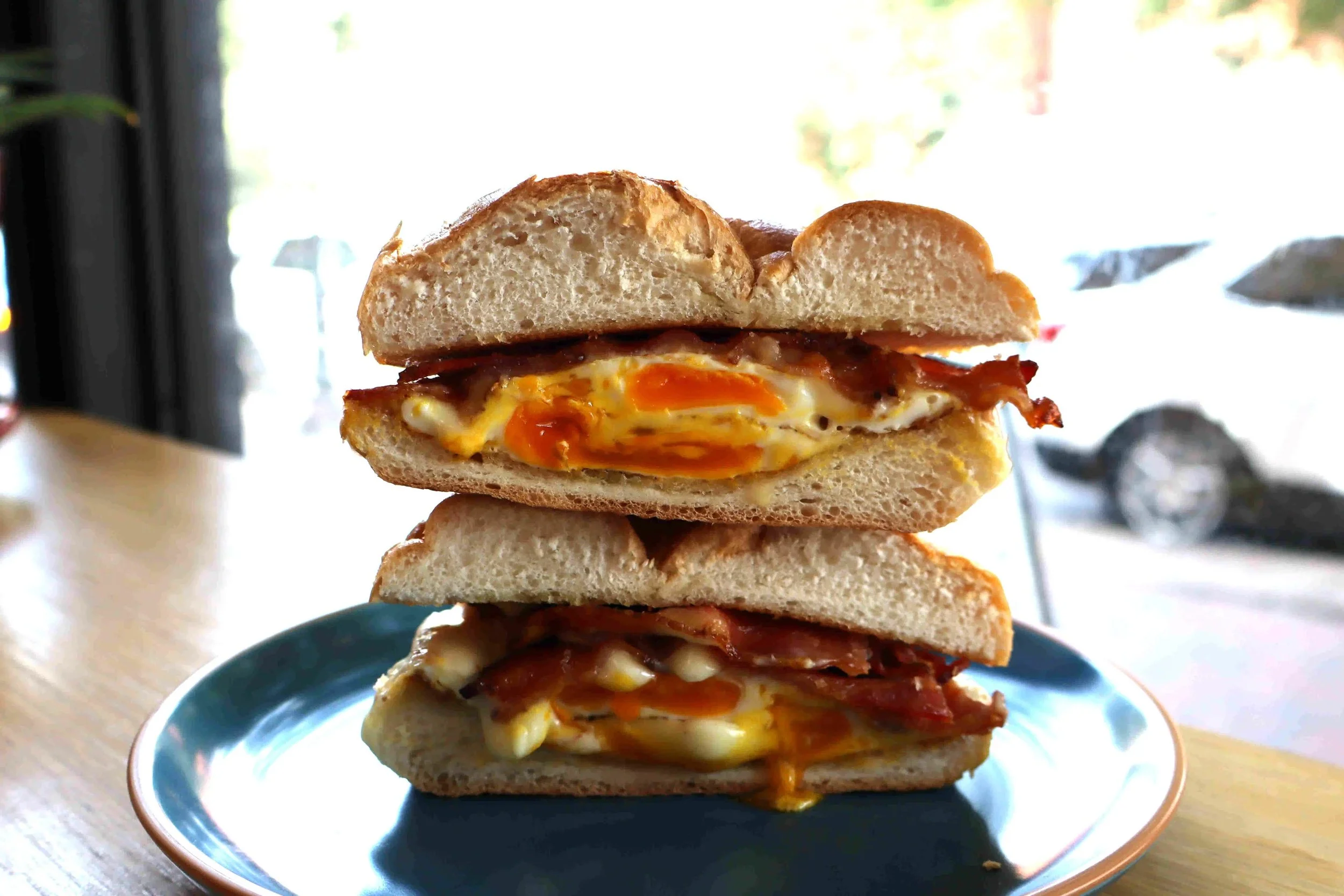 Zoller's BEC Breakfast Sandwich—Crispy Bacon, Fresh Egg & Cheese on a roll