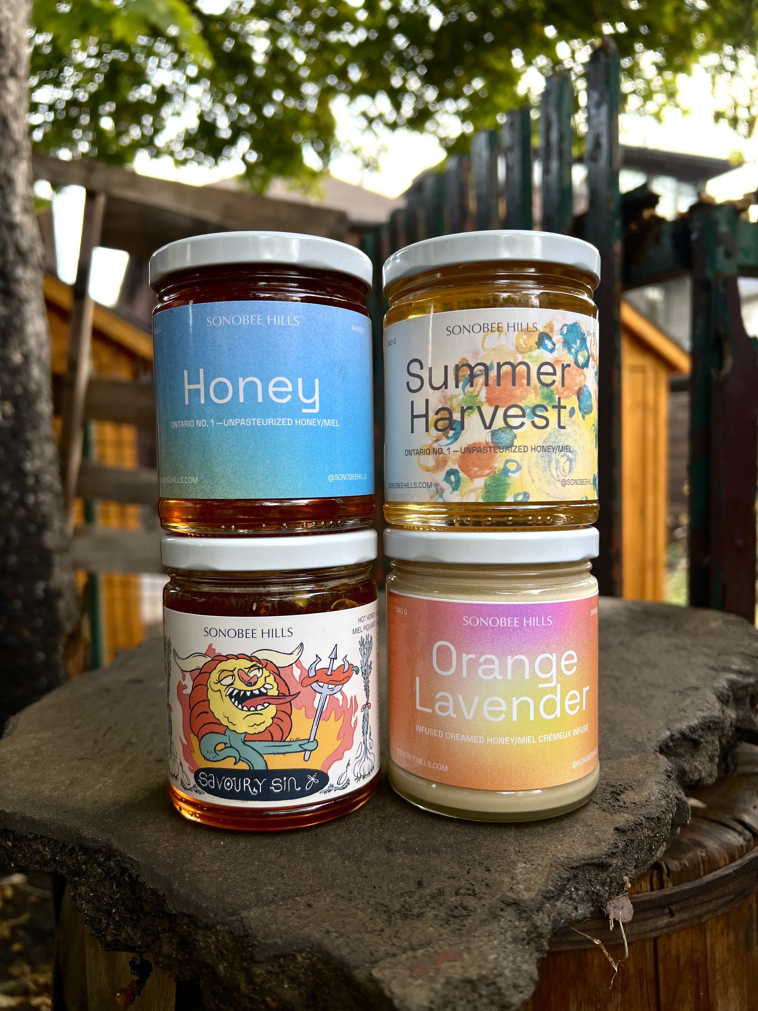 Honey Quartet 4 x 340 g