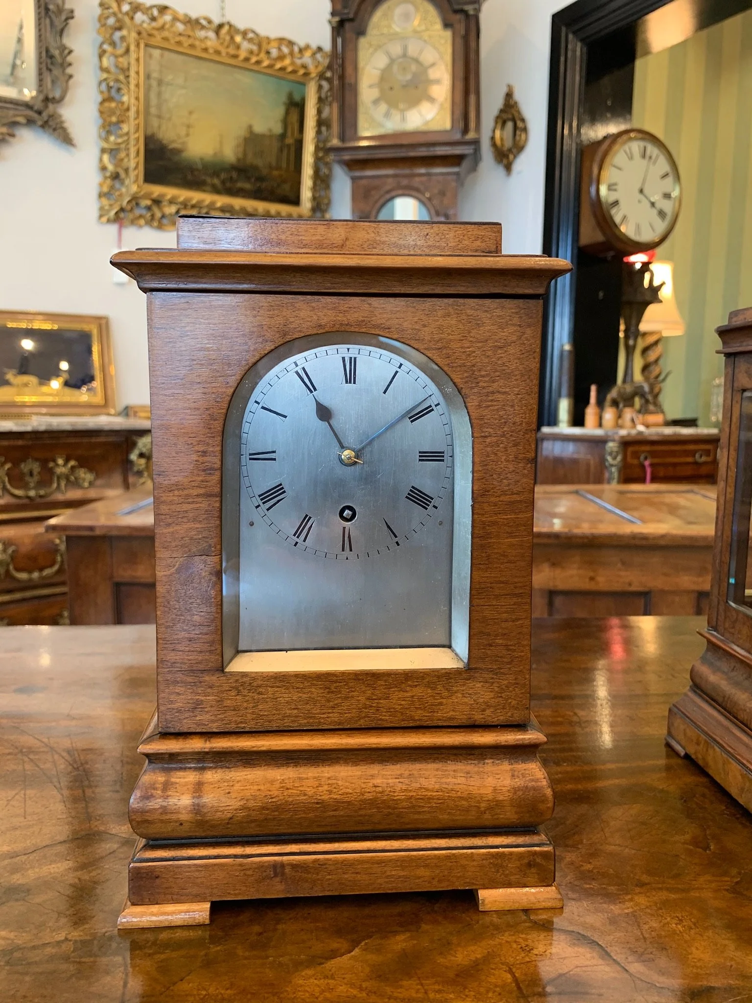 5 Glass Library Clock